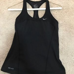 Nike Dri-fit Black Tank
